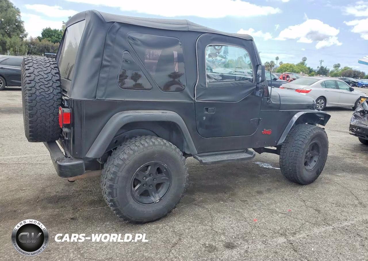 2002 Jeep Wrangler - Tj Sport VIN:1J4FA49S62P719289 - 3
