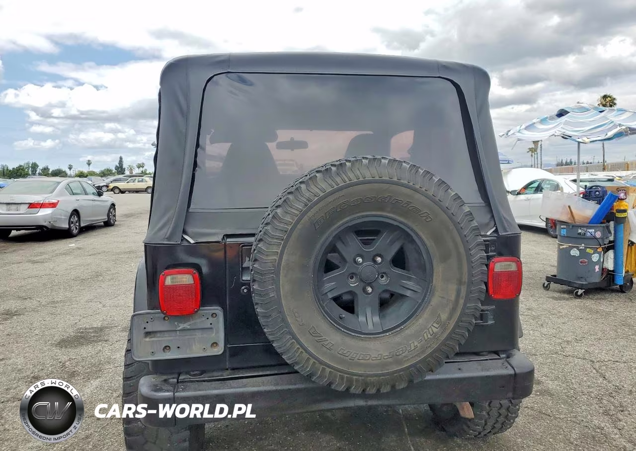 2002 Jeep Wrangler - Tj Sport VIN:1J4FA49S62P719289 - 6