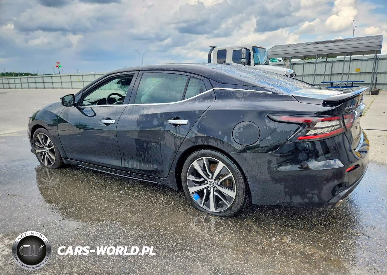 2020 Nissan Maxima Sl VIN:1N4AA6DV1LC377195 - 2