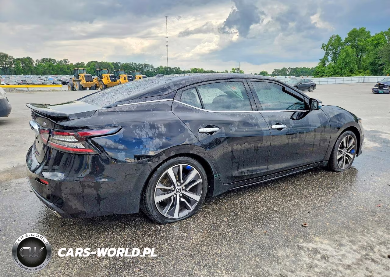 2020 Nissan Maxima Sl VIN:1N4AA6DV1LC377195 - 3