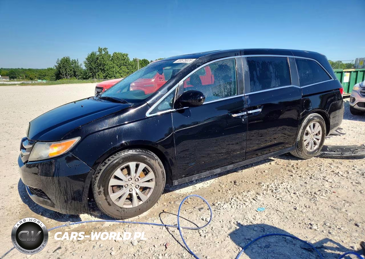 2015 Honda Odyssey Exl VIN:5FNRL5H63FB018989 - 1