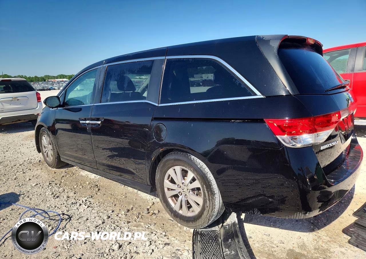 2015 Honda Odyssey Exl VIN:5FNRL5H63FB018989 - 2