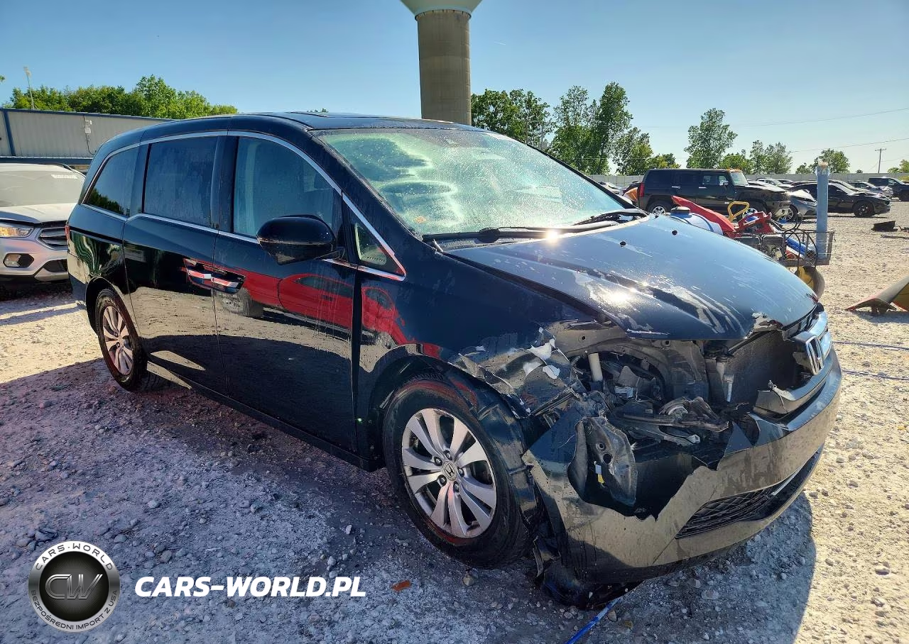 2015 Honda Odyssey Exl VIN:5FNRL5H63FB018989 - 4