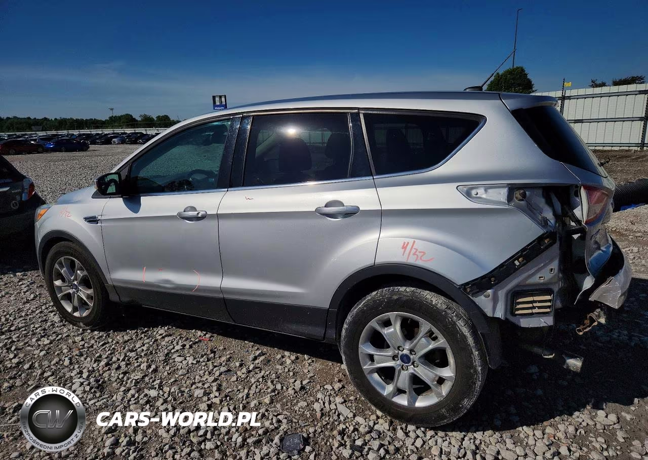 2013 Ford Escape Sel VIN:1FMCU0H9XDUA79241 - 2