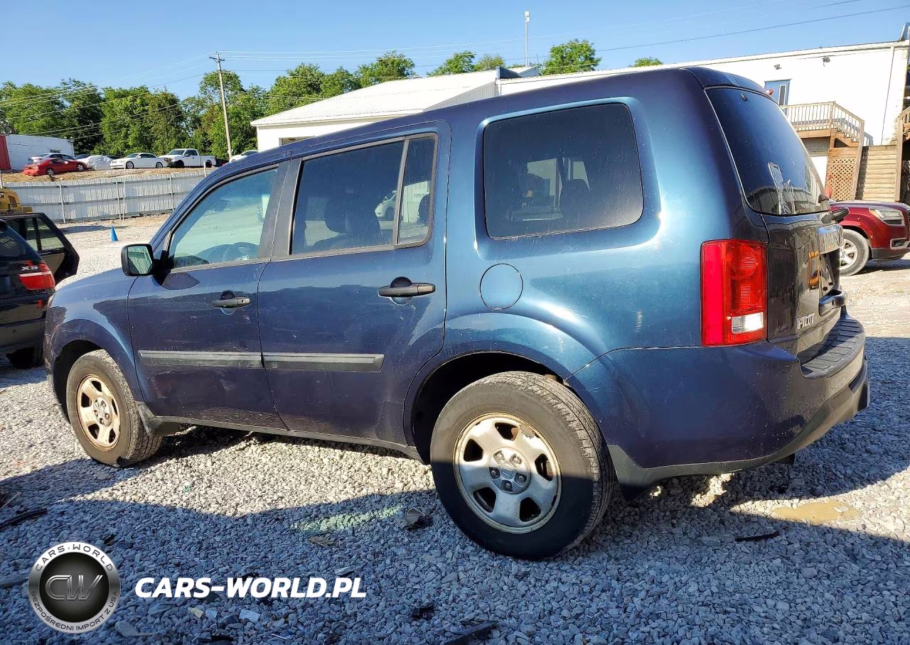 2012 Honda Pilot VIN:5FNYF4H25CB005781 - 2