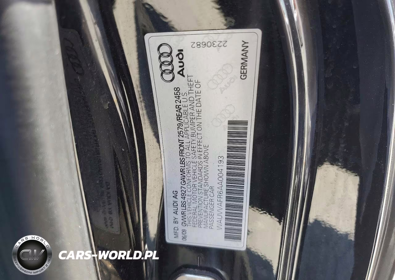 2010 Audi S5 Prestige VIN:WAUVVAFR6AA004193 - 12