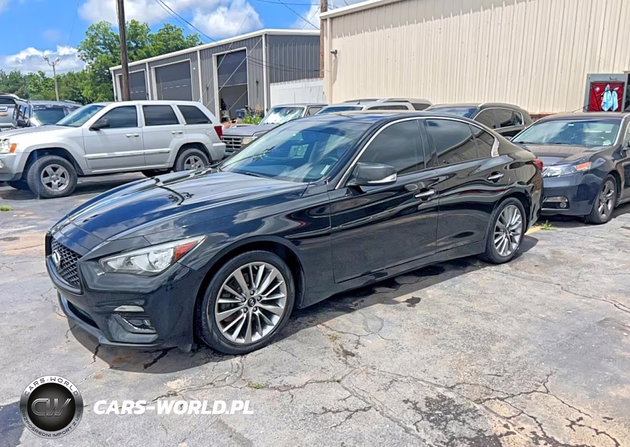2018 Infiniti Q50 3.0T Luxe VIN:JN1EV7AP5JM354296 - 2