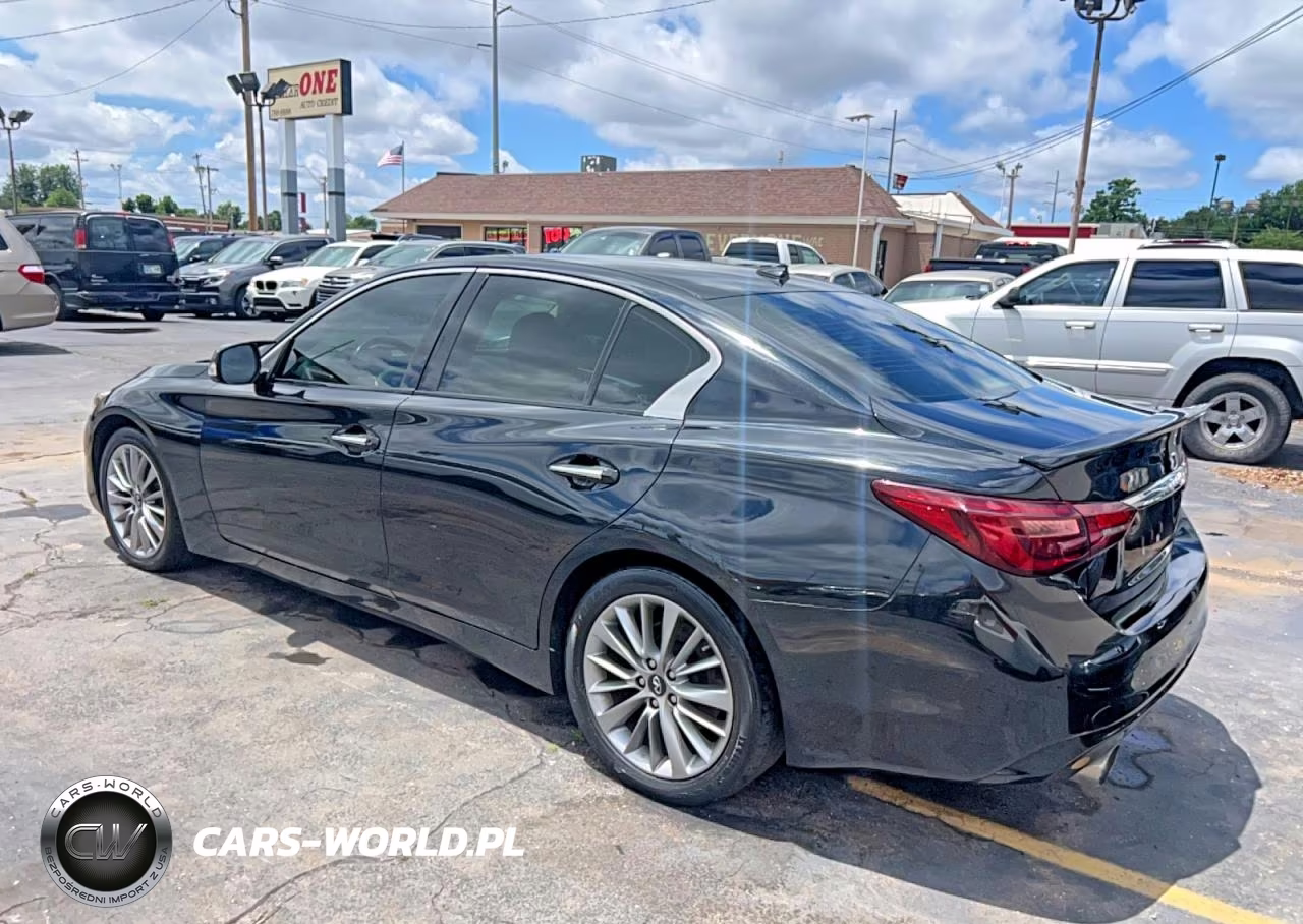 2018 Infiniti Q50 3.0T Luxe VIN:JN1EV7AP5JM354296 - 3