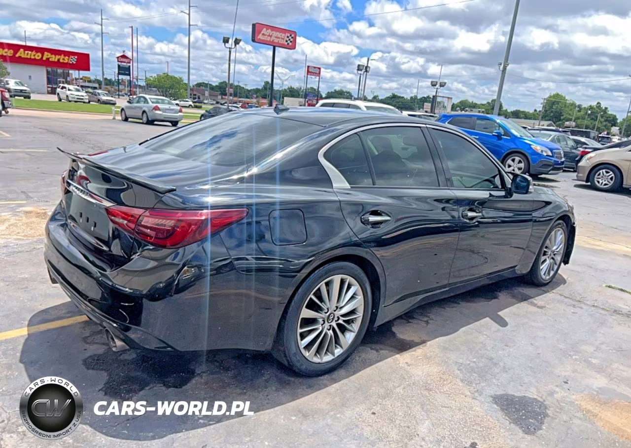 2018 Infiniti Q50 3.0T Luxe VIN:JN1EV7AP5JM354296 - 4