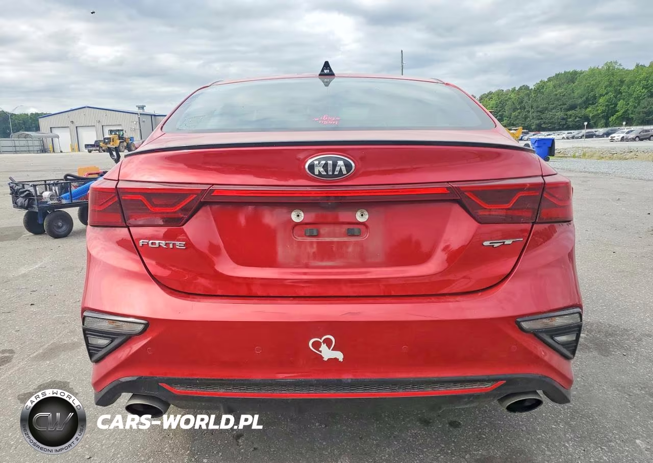 2020 Kia Forte Gt VIN:3KPF44AC7LE171385 - 6