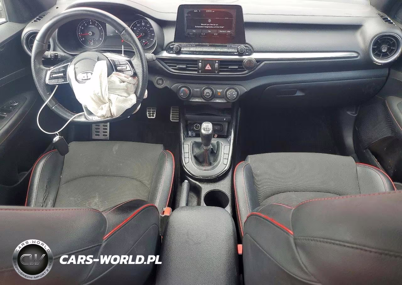 2020 Kia Forte Gt VIN:3KPF44AC7LE171385 - 8