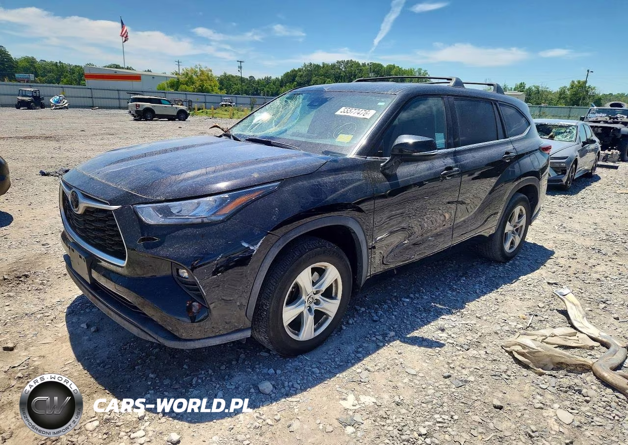 2020 Toyota Highlander Le VIN:5TDZZRAH2LS510096 - 1