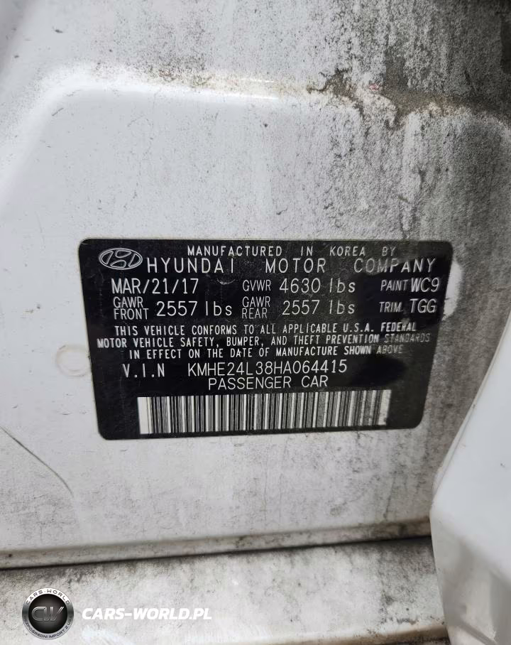 2017 Hyundai Sonata Hybrid Se VIN:KMHE24L38HA064415 - 12