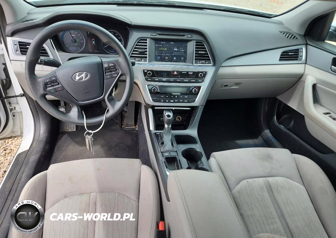 2017 Hyundai Sonata Hybrid Se VIN:KMHE24L38HA064415 - 8