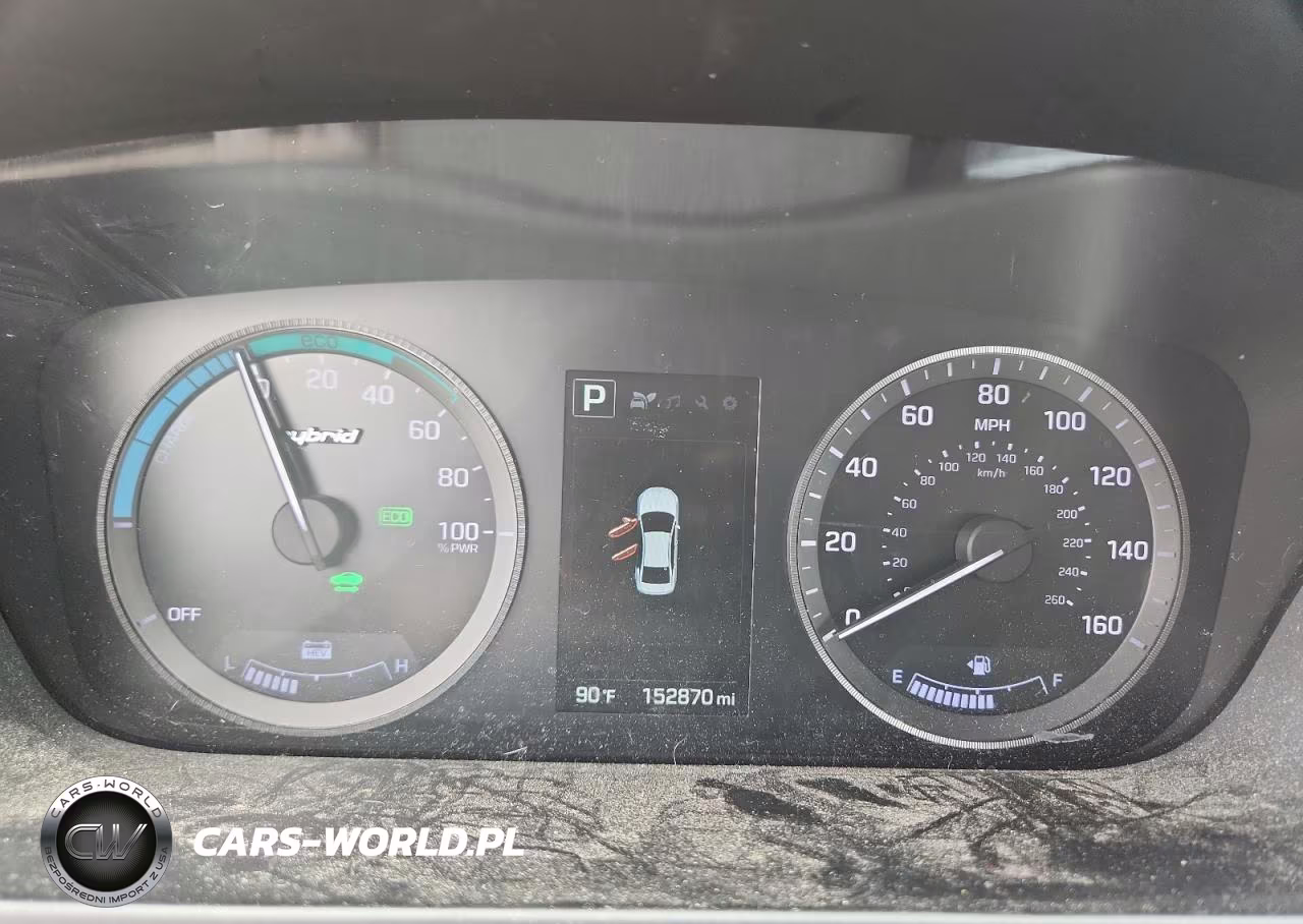 2017 Hyundai Sonata Hybrid Se VIN:KMHE24L38HA064415 - 9