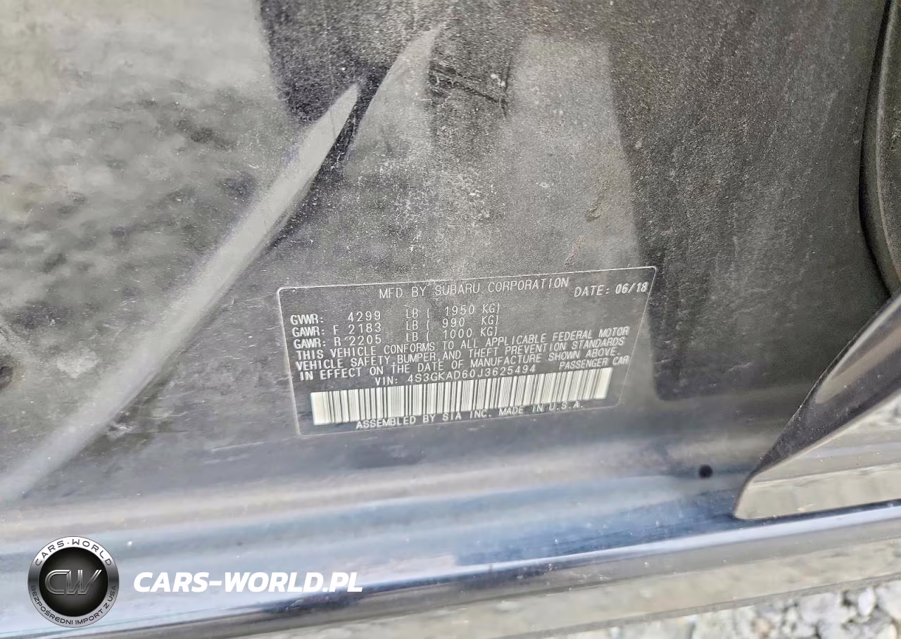 2018 Subaru Impreza Premium Plus VIN:4S3GKAD60J3625494 - 12