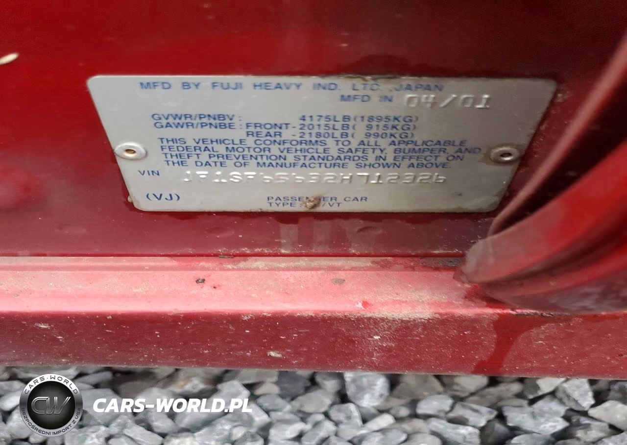 2002 Subaru Forester S VIN:JF1SF65632H712326 - 13