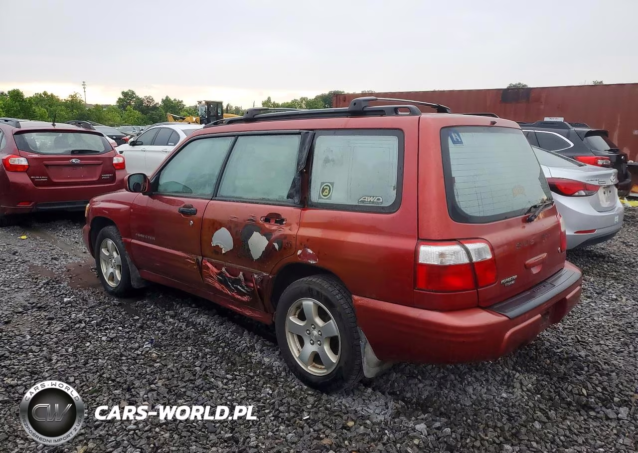 2002 Subaru Forester S VIN:JF1SF65632H712326 - 2