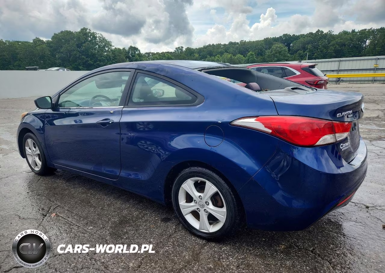 2013 Hyundai Elantra Coupe Gs VIN:KMHDH6AE2DU006979 - 2