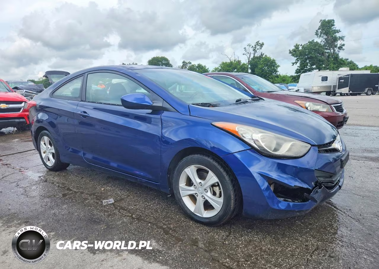 2013 Hyundai Elantra Coupe Gs VIN:KMHDH6AE2DU006979 - 4