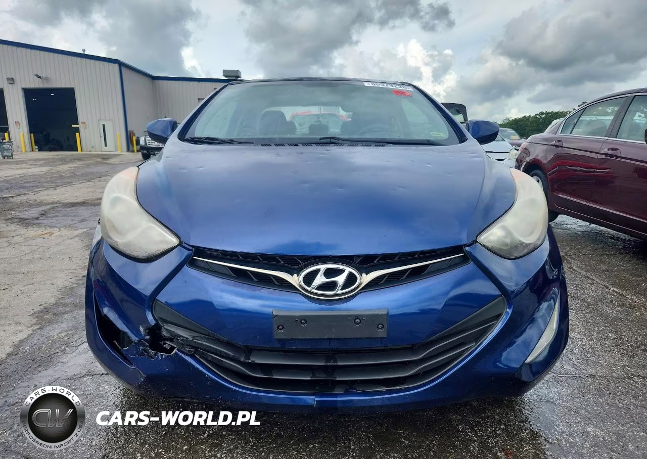 2013 Hyundai Elantra Coupe Gs VIN:KMHDH6AE2DU006979 - 5