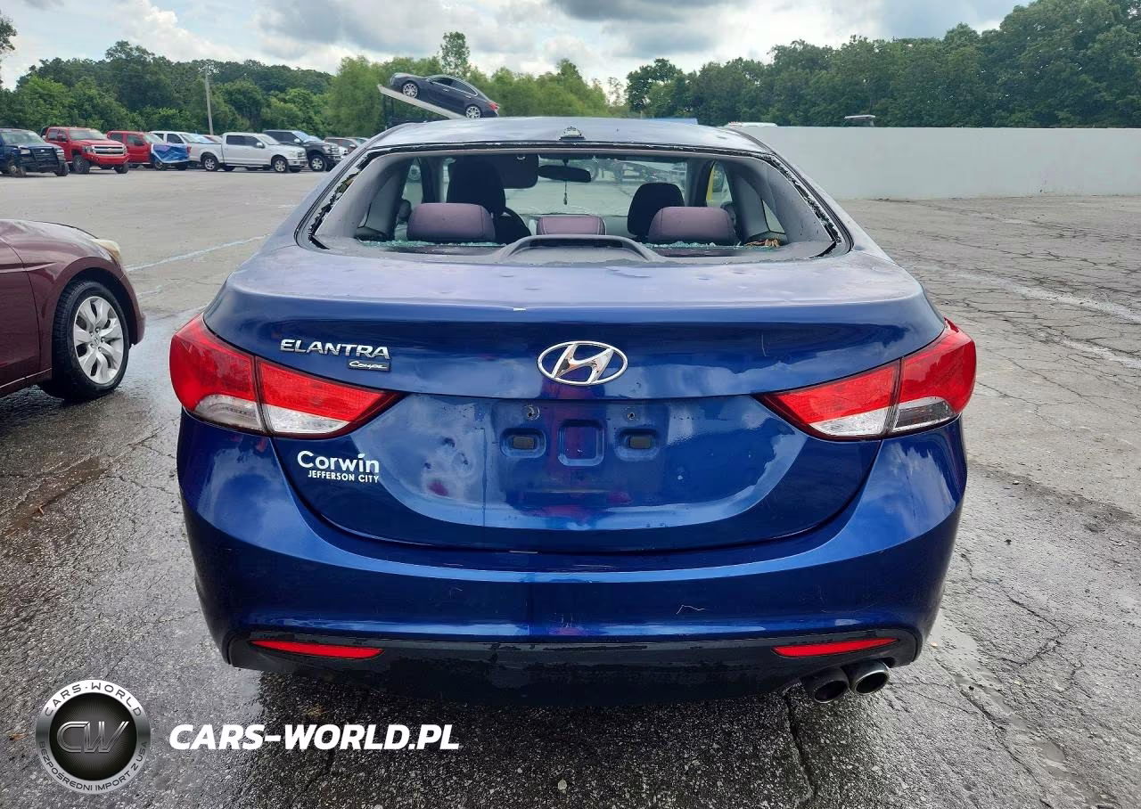 2013 Hyundai Elantra Coupe Gs VIN:KMHDH6AE2DU006979 - 6