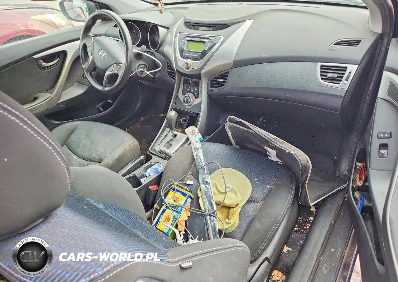 2013 Hyundai Elantra Coupe Gs VIN:KMHDH6AE2DU006979 - 8