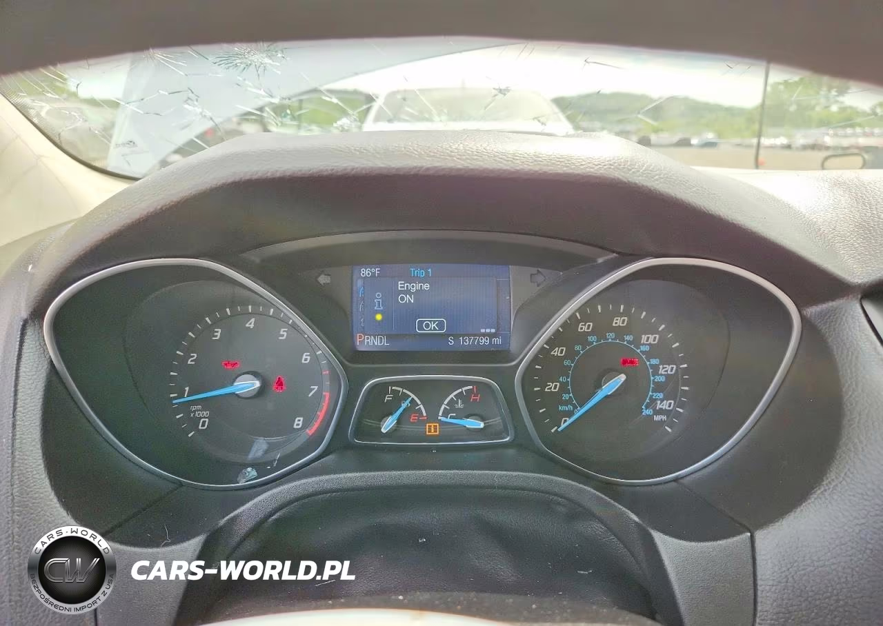 2014 Ford Focus Se VIN:1FADP3F25EL133386 - 9
