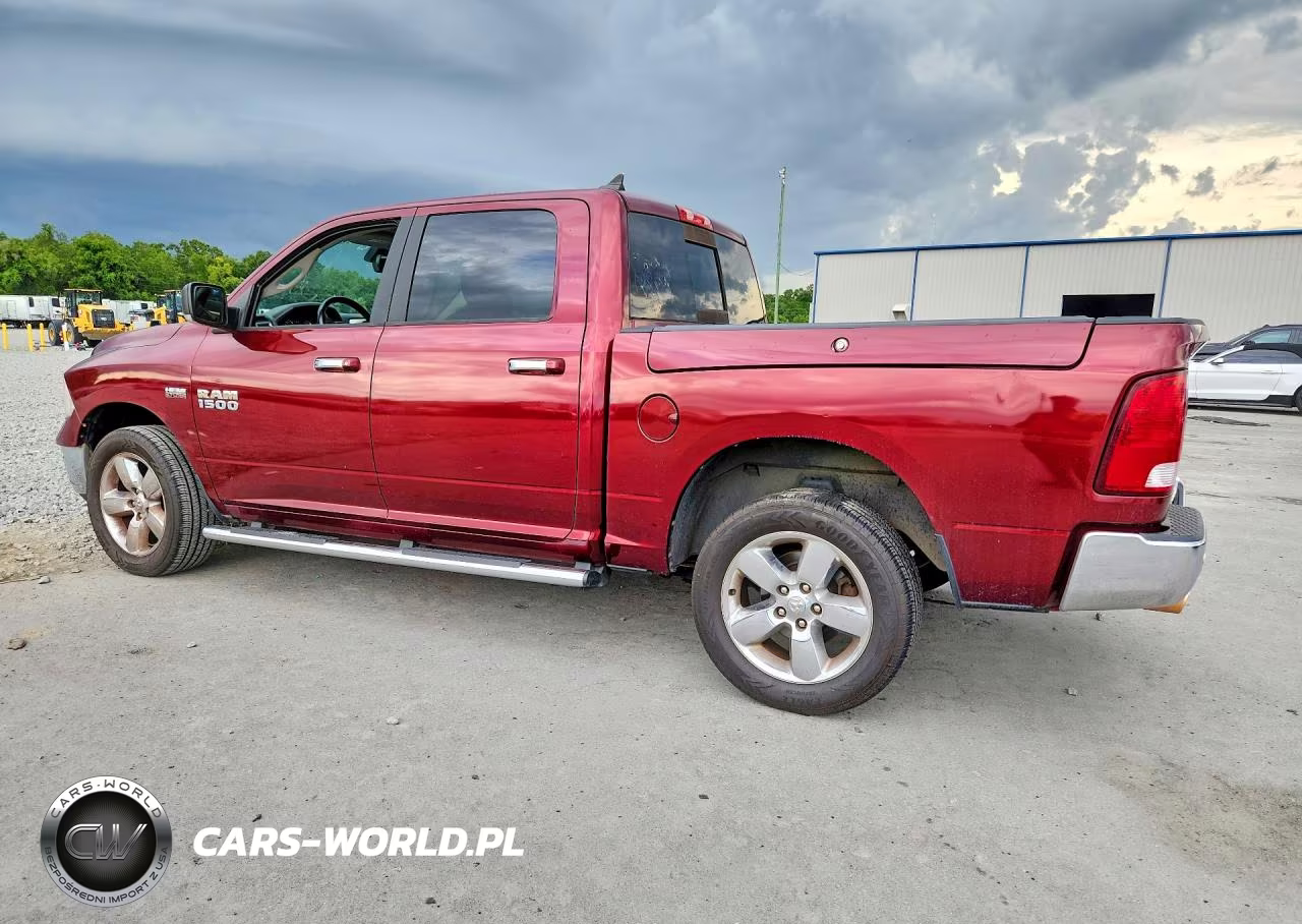 2017 Ram 1500 Slt VIN:1C6RR7LT4HS853312 - 2