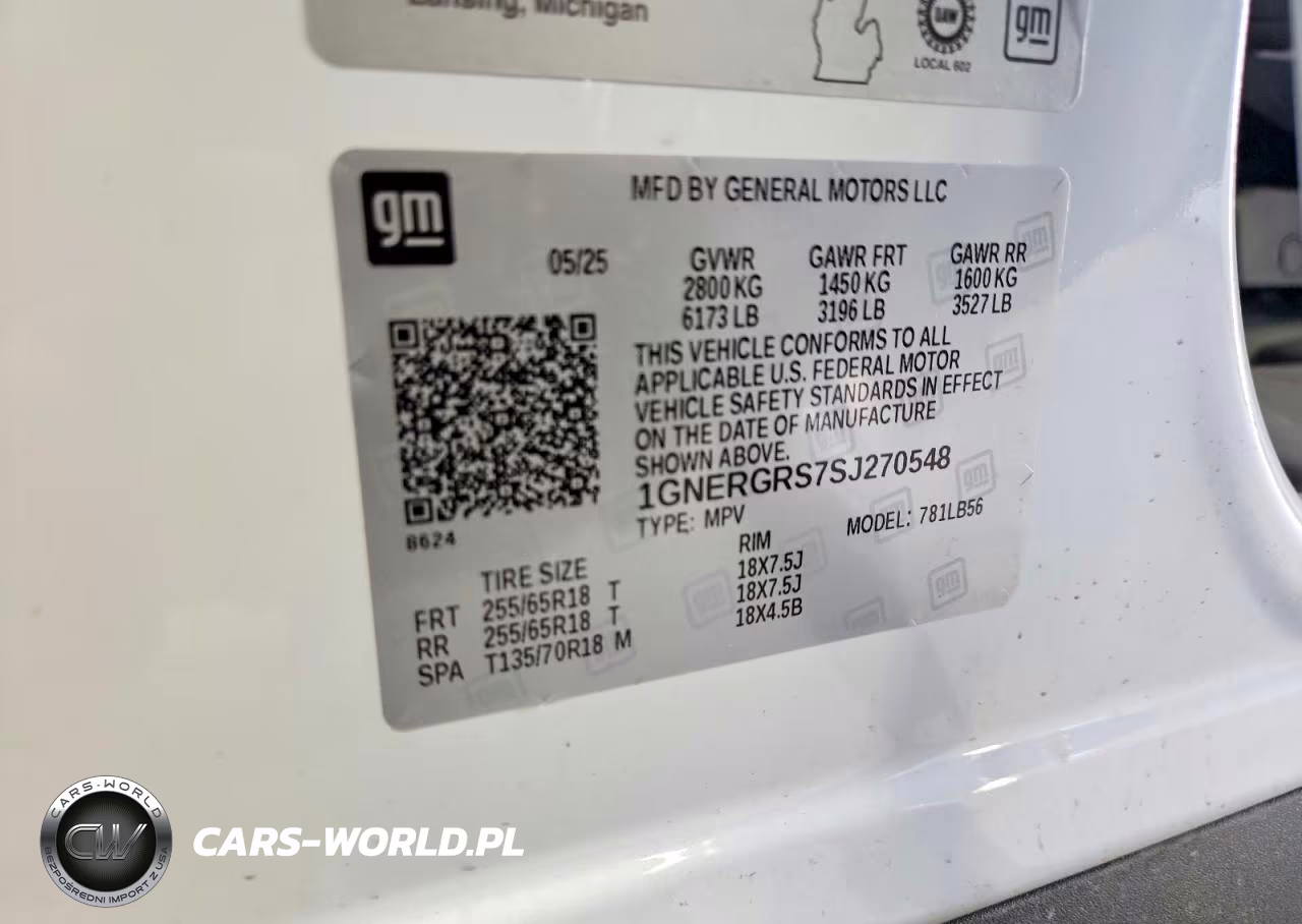 2025 Chevrolet Traverse VIN:1GNERGRS7SJ270548 - 14
