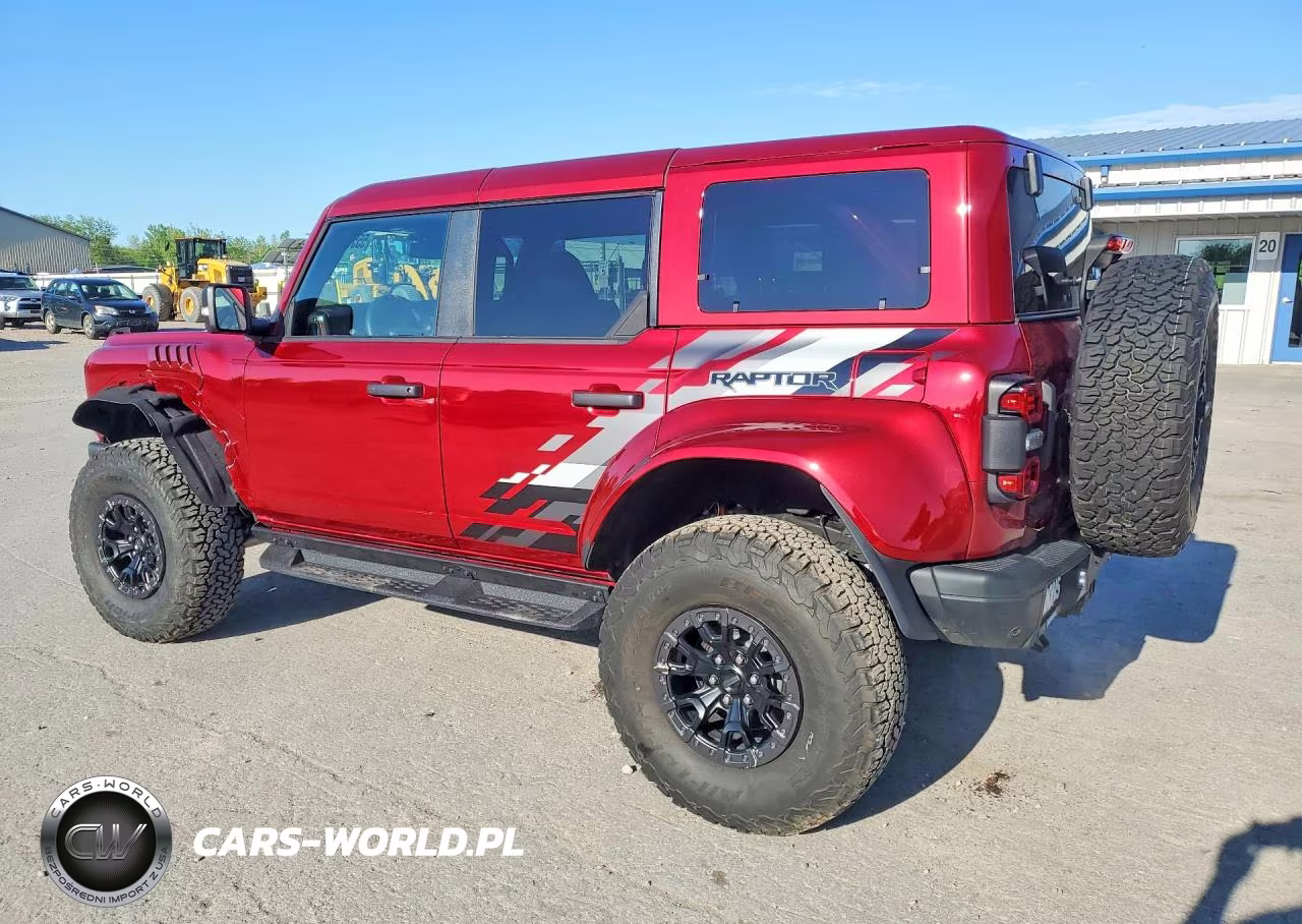 2025 Ford Bronco Raptor VIN:1FMEE0RR9SLB11183 - 2