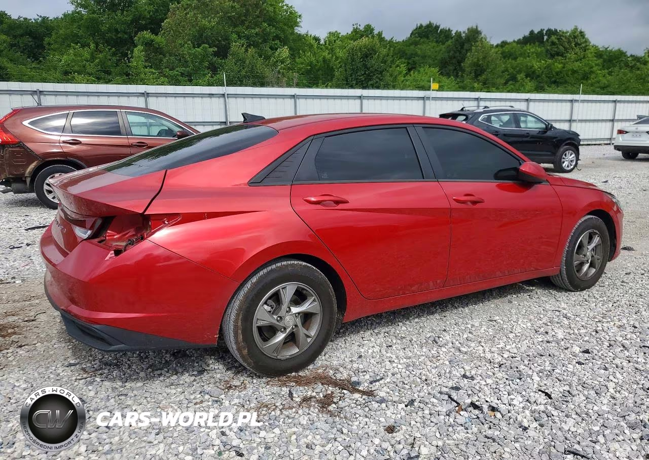 2021 Hyundai Elantra Se VIN:5NPLL4AG5MH050151 - 3