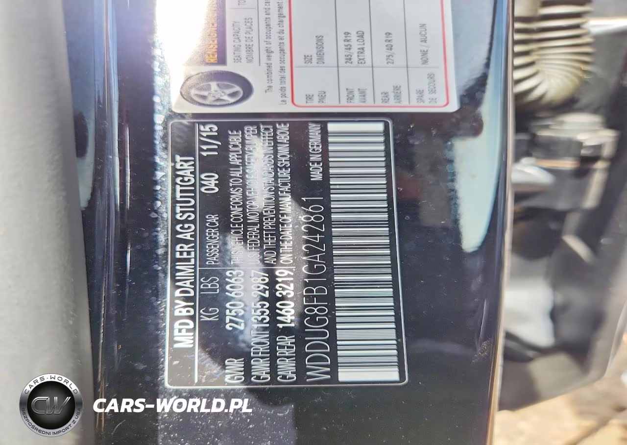 2016 Mercedes-Benz S 550 4Matic VIN:WDDUG8FB1GA242861 - 13
