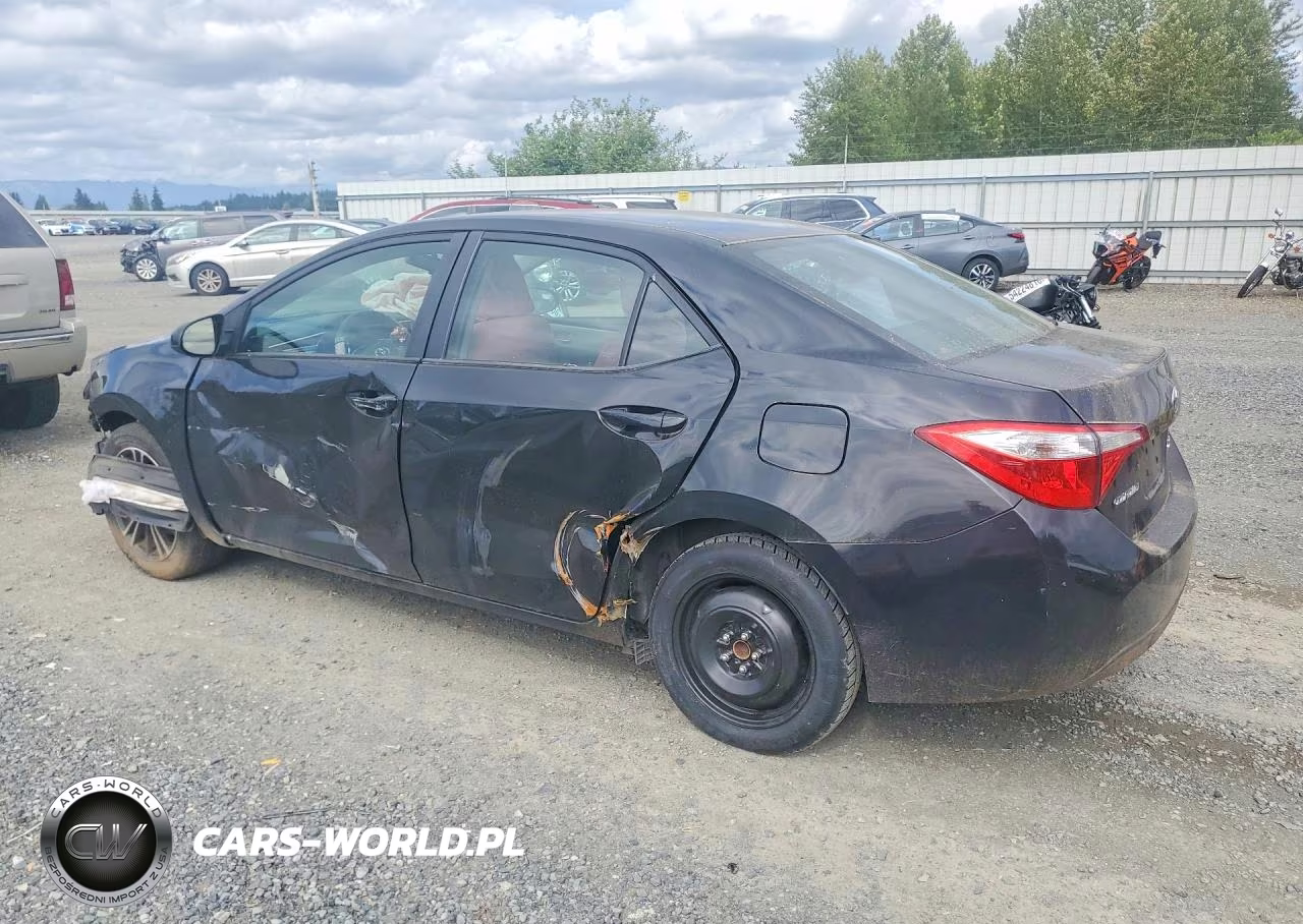 2016 Toyota Corolla Le VIN:2T1BURHE3GC663175 - 2