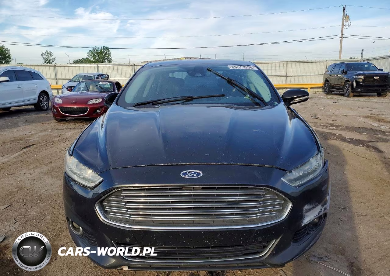 2013 Ford Fusion Titanium VIN:3FA6P0K95DR317382 - 5