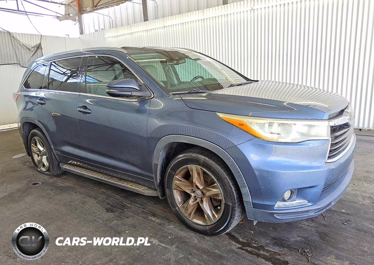 2014 Toyota Highlander Limited Platinum VIN:5TDYKRFH4ES032727 - 4