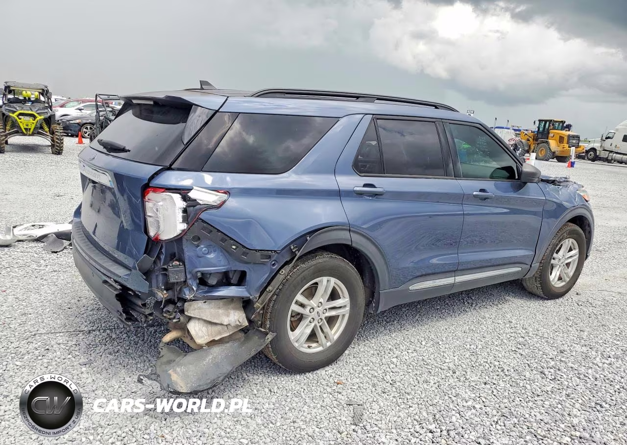 2021 Ford Explorer Xlt VIN:1FMSK7DH1MGA70742 - 3