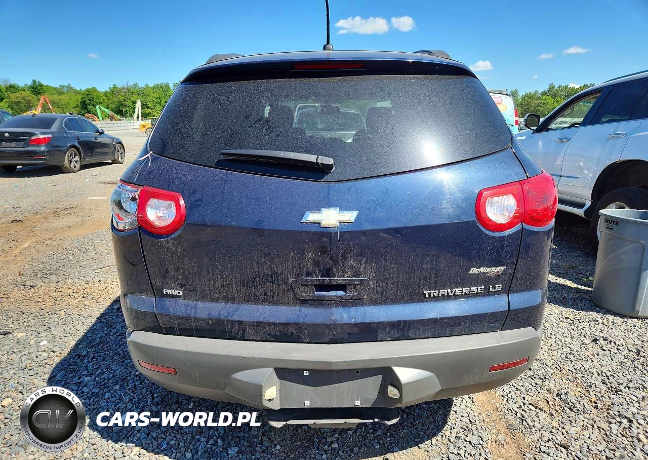 2010 Chevrolet Traverse Ls VIN:1GNLVEED2AJ236689 - 6