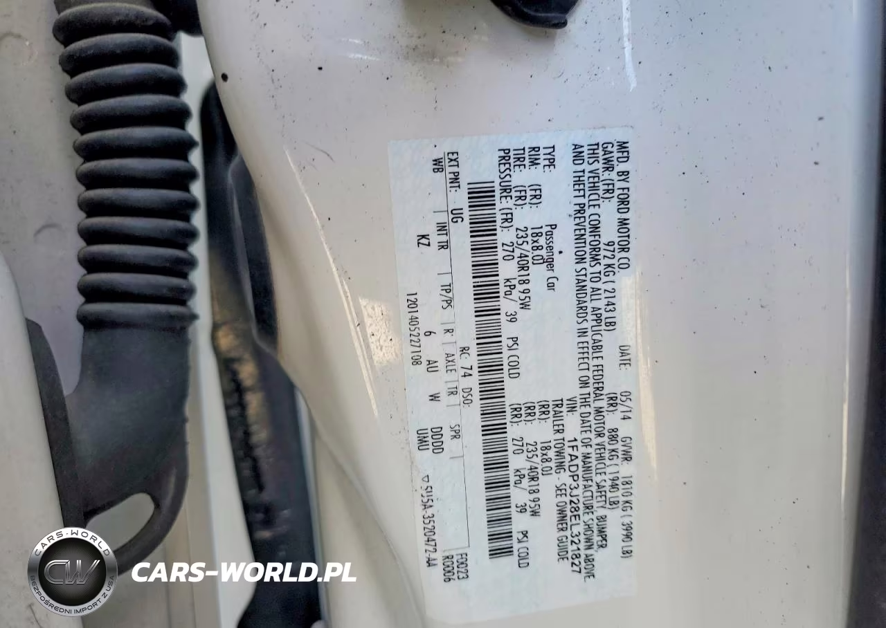2014 Ford Focus Titanium VIN:1FADP3J28EL321827 - 12