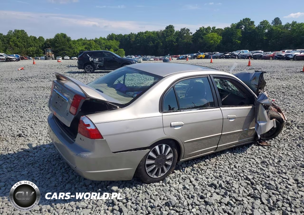 2001 Honda Civic Ex VIN:1HGES26771L033563 - 3