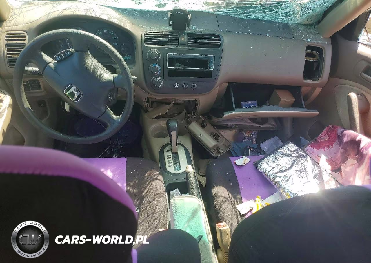 2001 Honda Civic Ex VIN:1HGES26771L033563 - 8