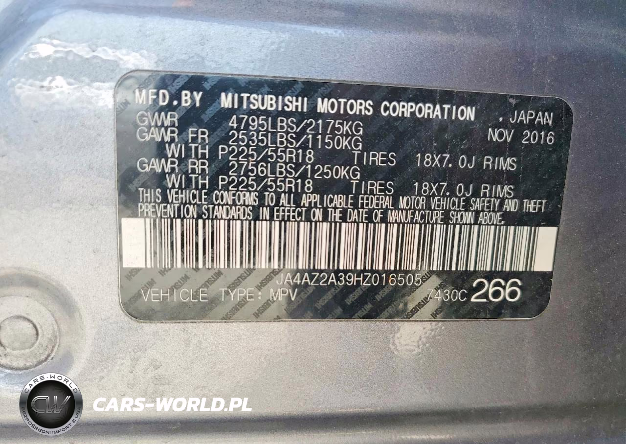 2017 Mitsubishi Outlander Es VIN:JA4AZ2A39HZ016505 - 13