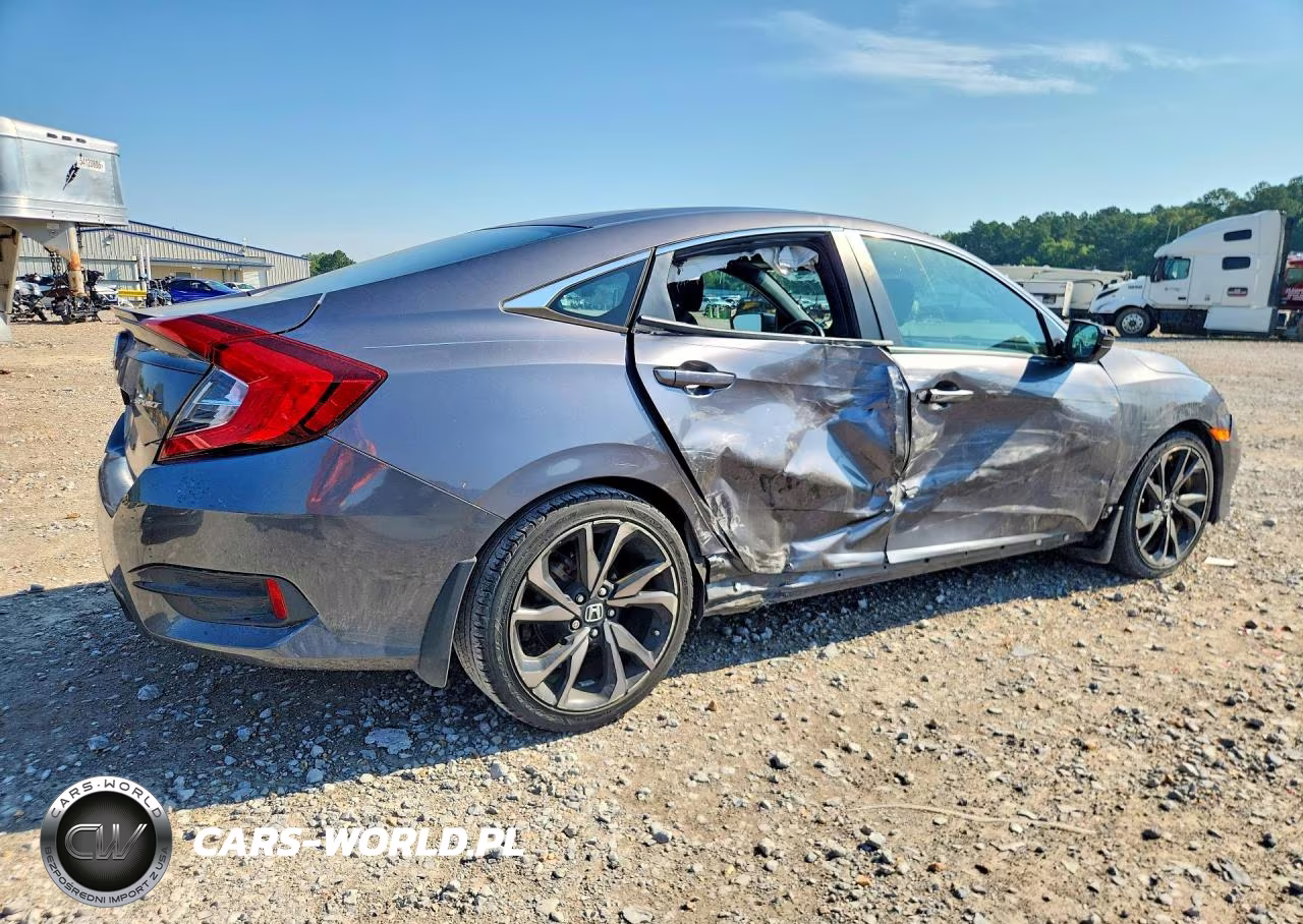 2021 Honda Civic Sport VIN:2HGFC2F81MH516946 - 3