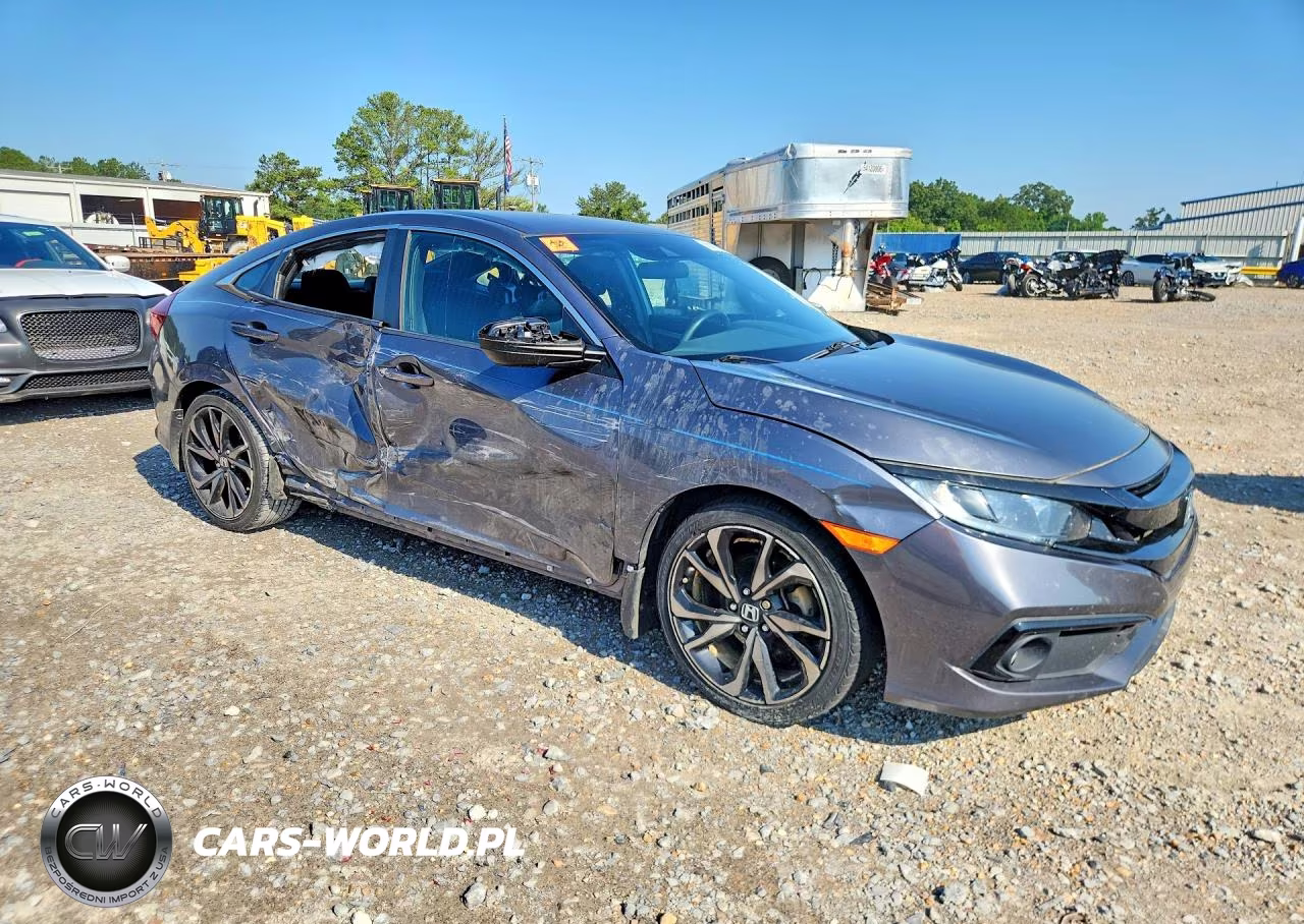 2021 Honda Civic Sport VIN:2HGFC2F81MH516946 - 4