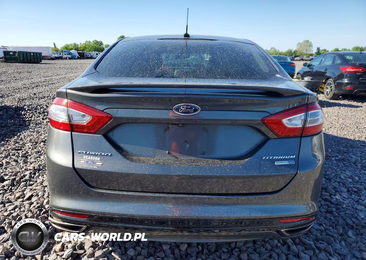 2015 Ford Fusion Titanium VIN:3FA6P0D99FR158866 - 6