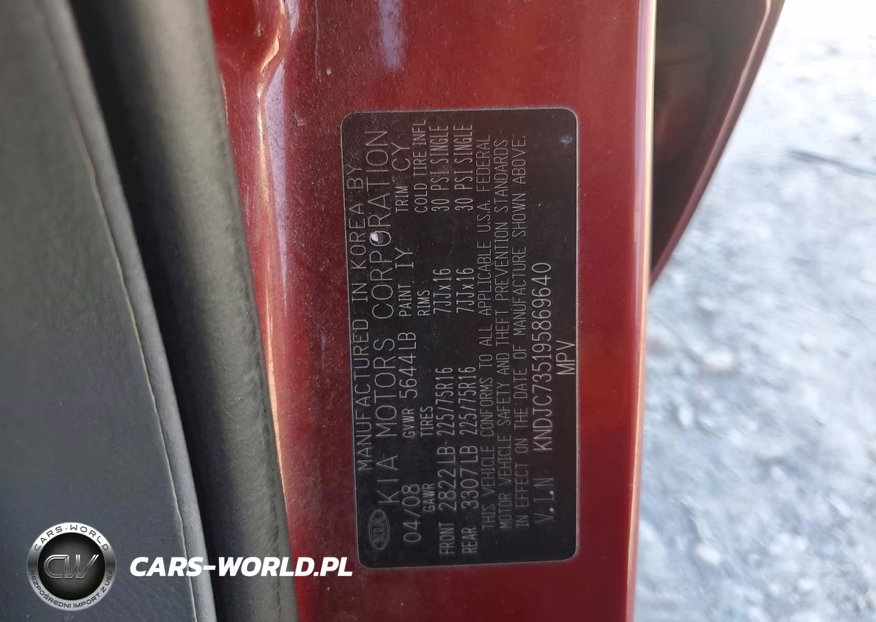 2009 Kia Sorento Lx VIN:KNDJC735195869640 - 13