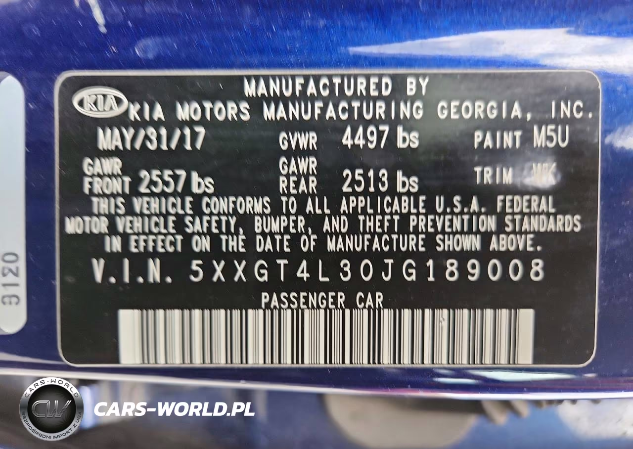 2018 Kia Optima Lx VIN:5XXGT4L30JG189008 - 12