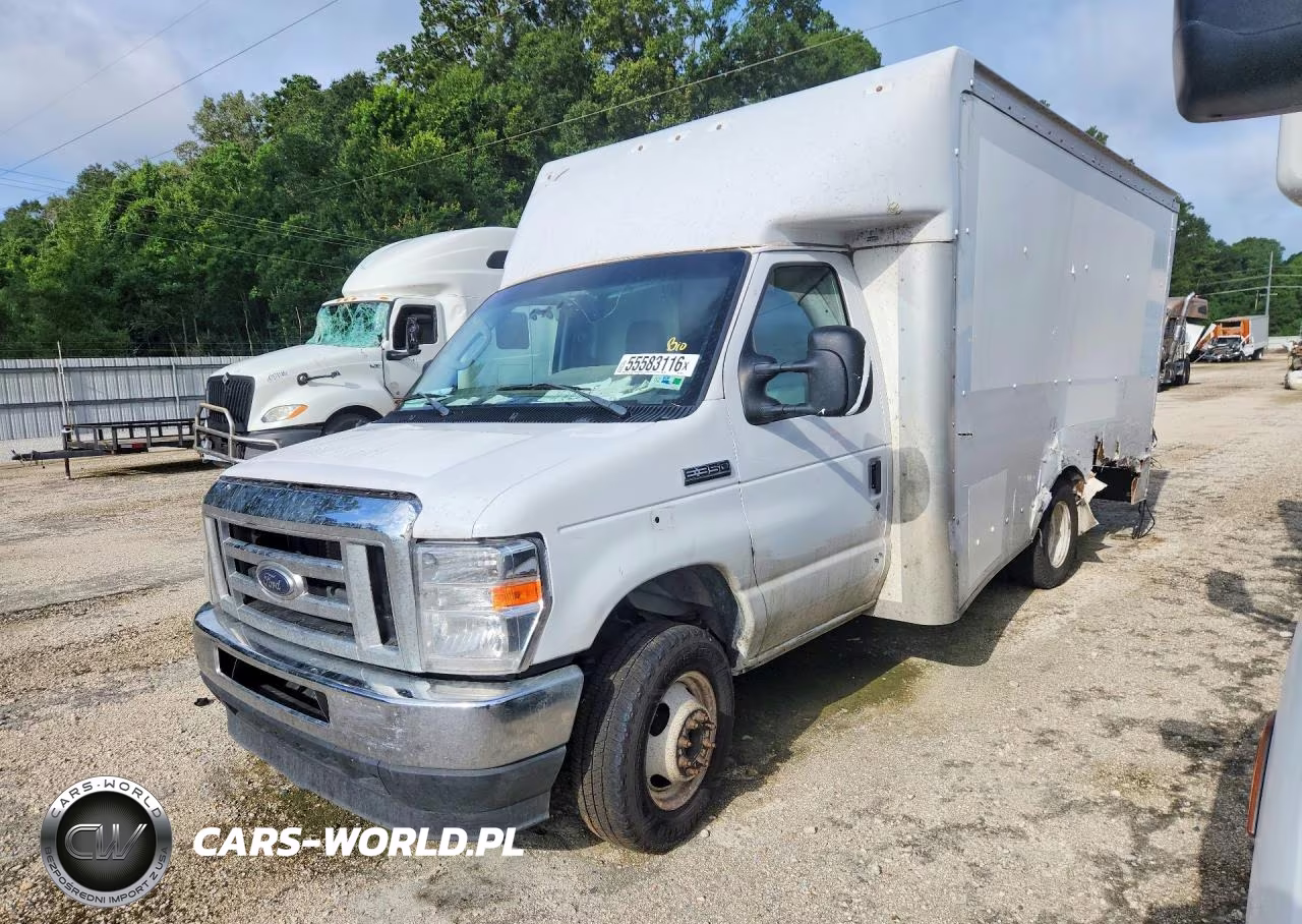 2022 Ford E350 Delivery Truck VIN:1FDWE3FK0NDC06744 - 1