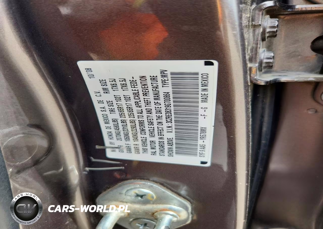 2009 Honda Cr-V Lx VIN:3CZRE38319G700864 - 14