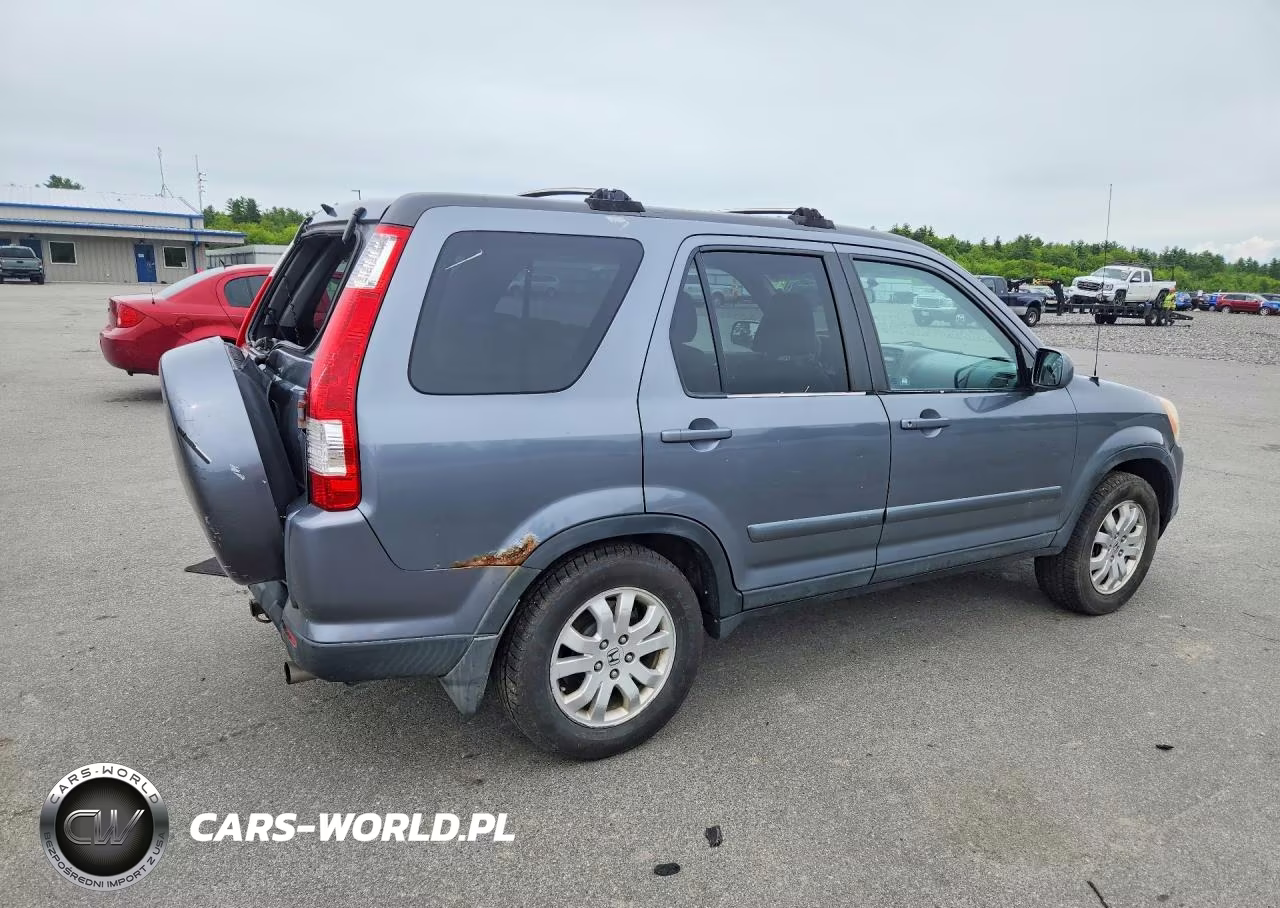 2006 Honda Cr-V Se VIN:SHSRD789X6U422349 - 3